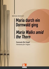 Maria Walks amid the Thorn Organ sheet music cover